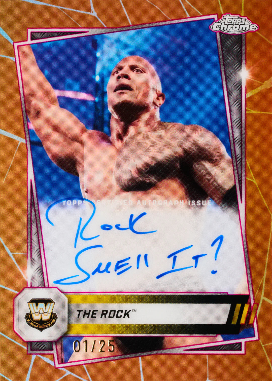 2025 Topps WWE Chrome- Mega Box