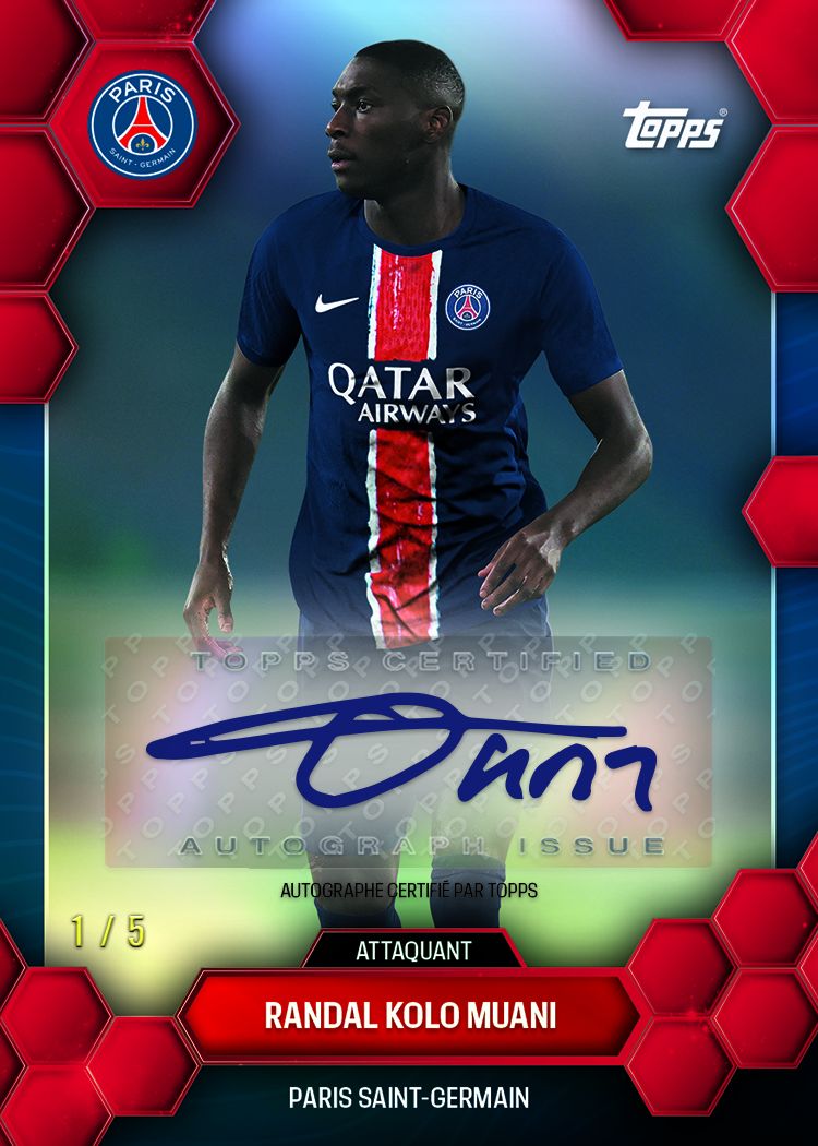 Topps Paris Saint-Germain Fan Set 2024/25 - Shaks collectibles 