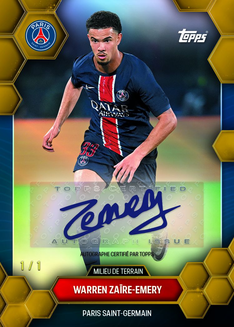 Topps Paris Saint-Germain Fan Set 2024/25 - Shaks collectibles 