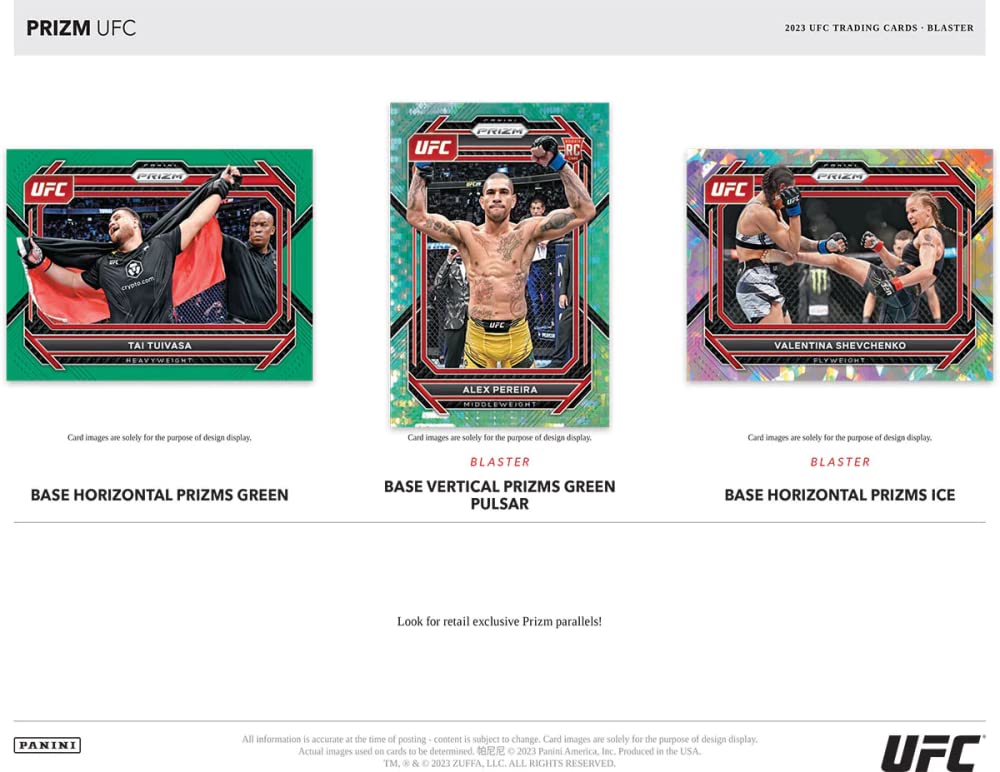 2023 Panini Prizm UFC Blaster Box