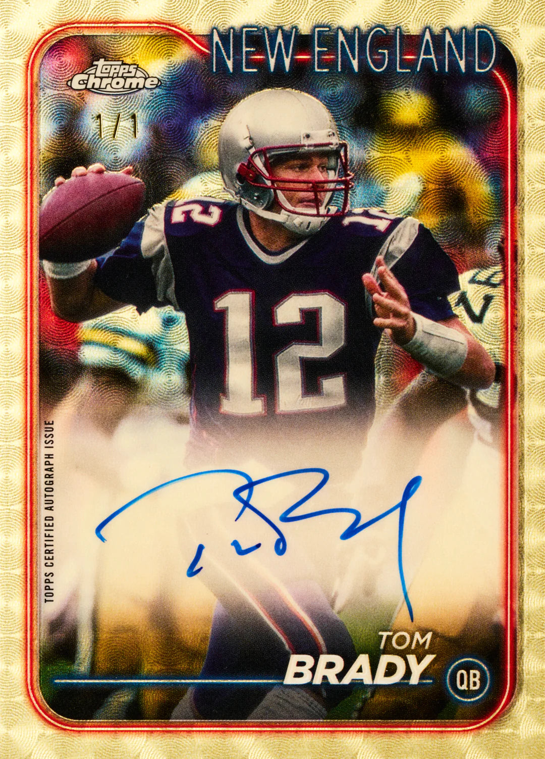 2024 Topps Chrome Football (NFL)- Mega Box