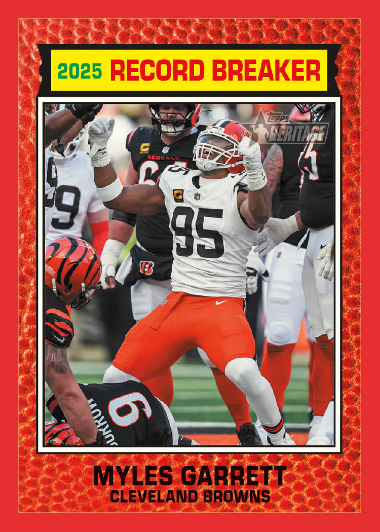 2026 Topps Heritage Football – Mega Box NFL