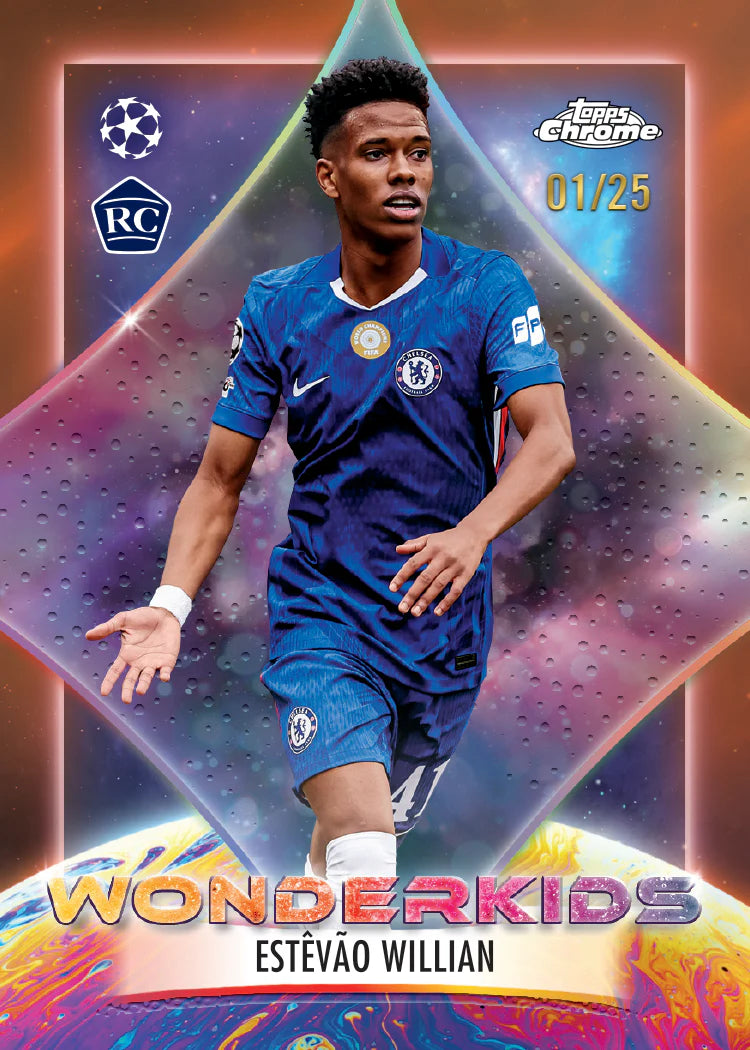 Topps Chrome UEFA Club Competitions 2025-26 - Mega Box