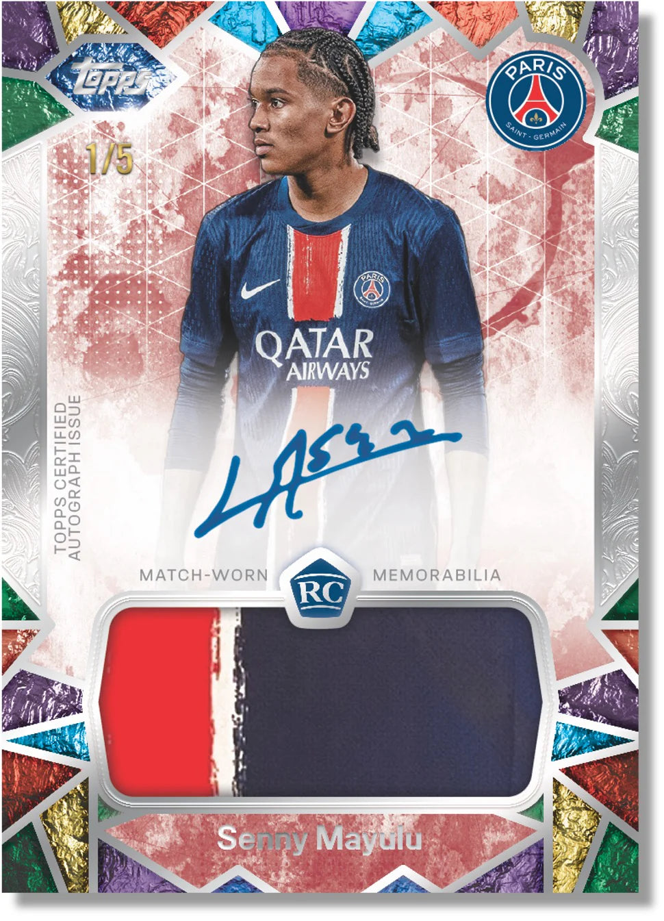 2024/25 Topps Exhibition Paris Saint-Germain