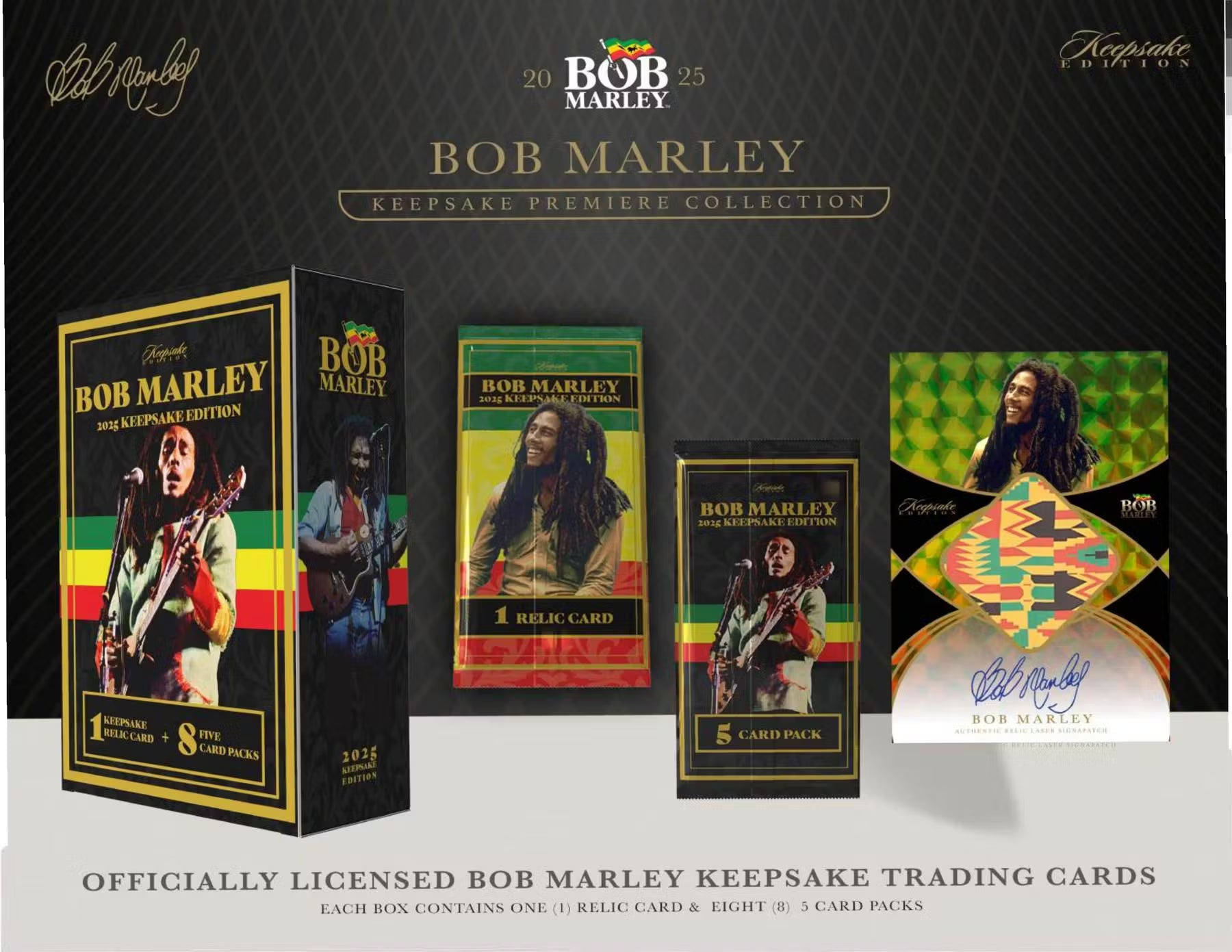 2025 Bob Marley Keepsake Premiere Edition Hobby