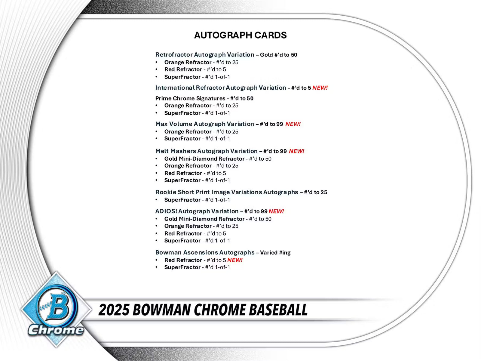2025 Bowman Chrome Baseball Breaker Delight Box