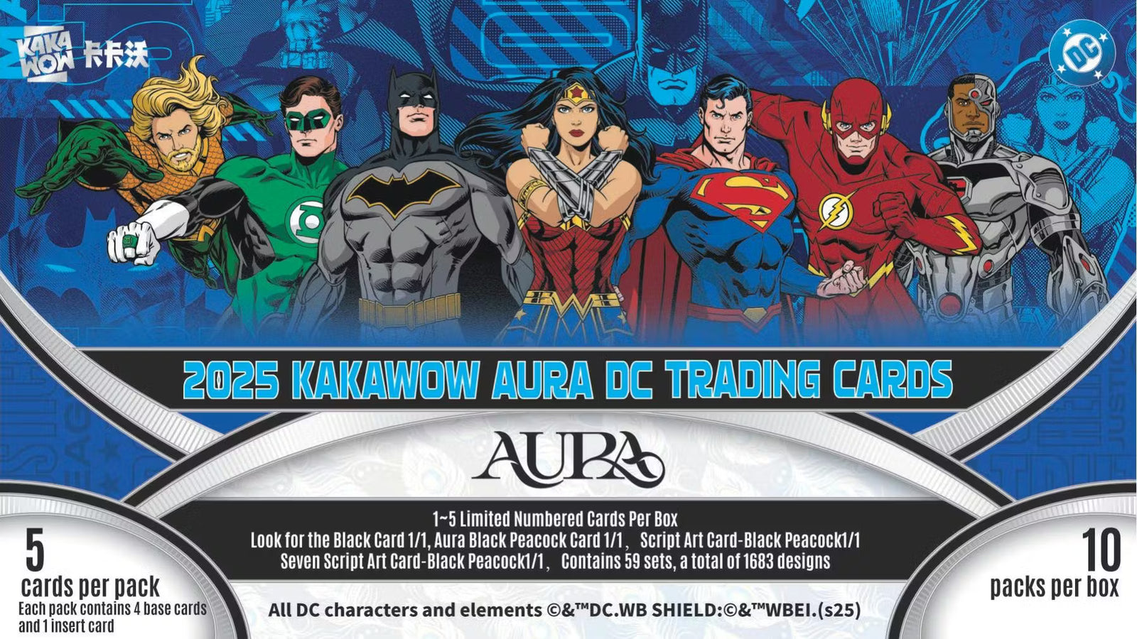 DC Aura Kakawow 2025 Display Card Box