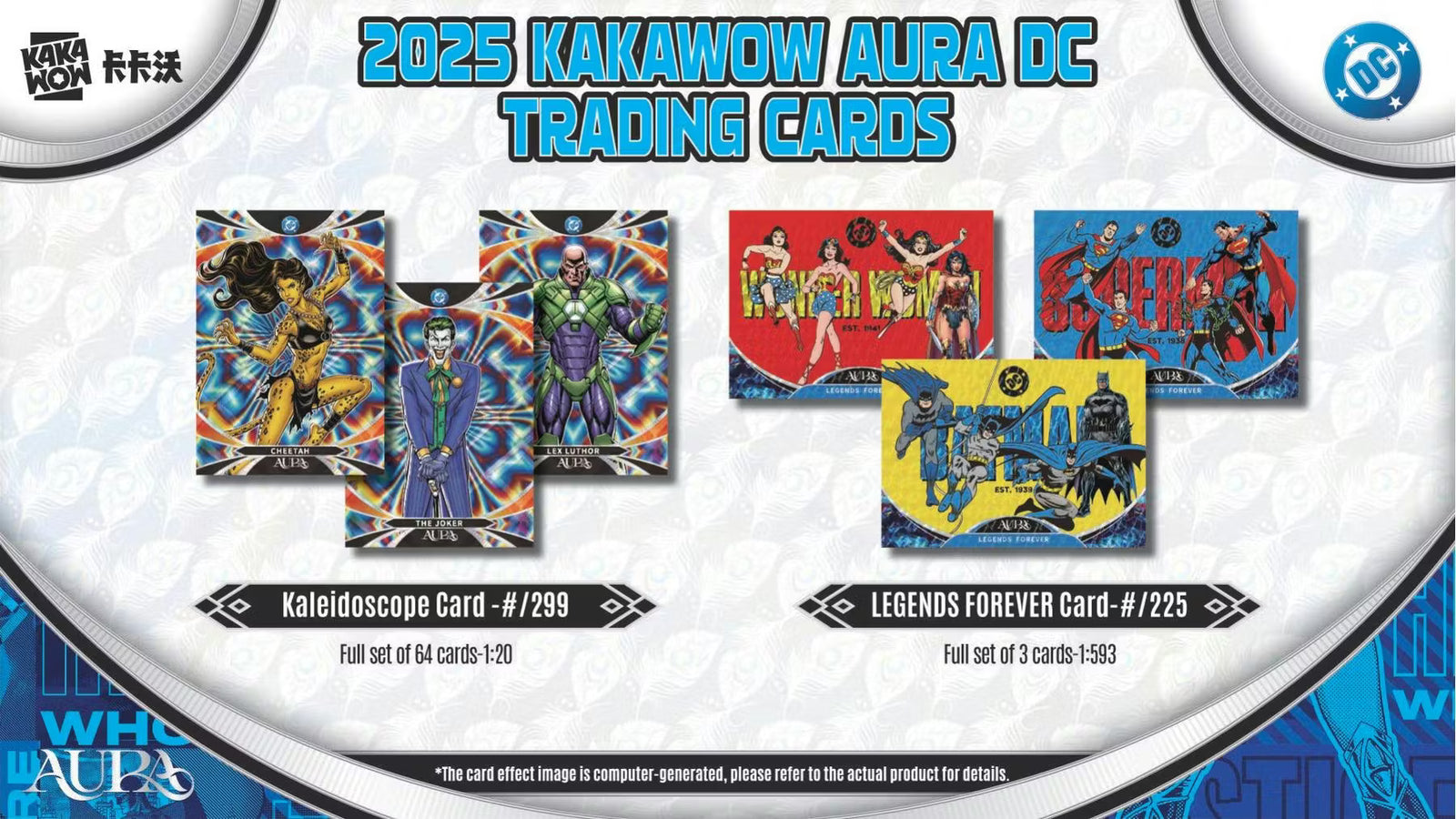 DC Aura Kakawow 2025 Blaster Display Card Box