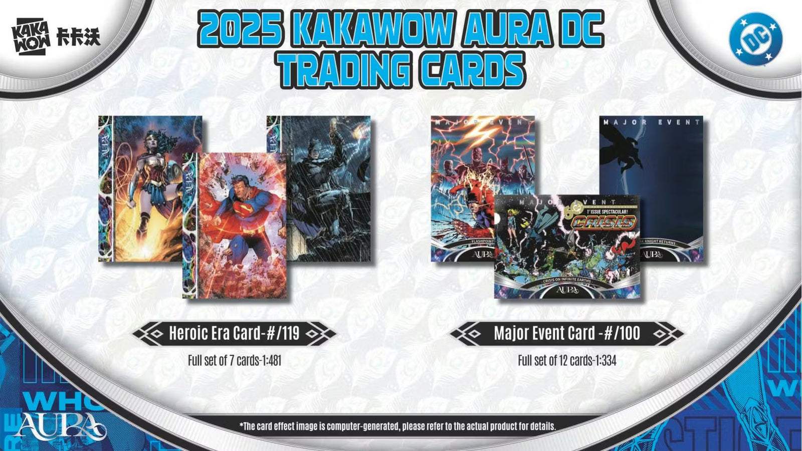 DC Aura Kakawow 2025 Blaster Display Card Box