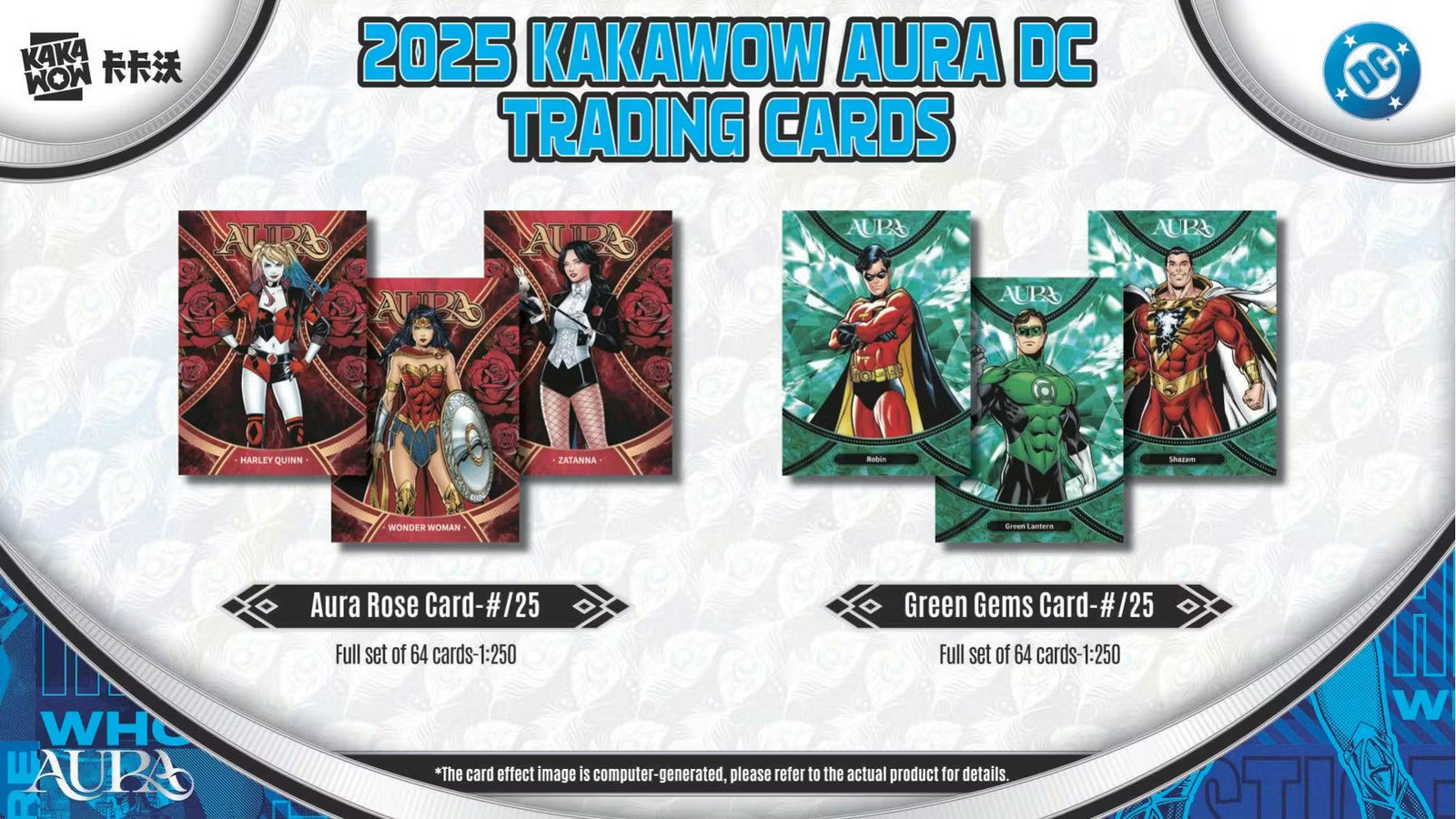 DC Aura Kakawow 2025 Blaster Display Card Box