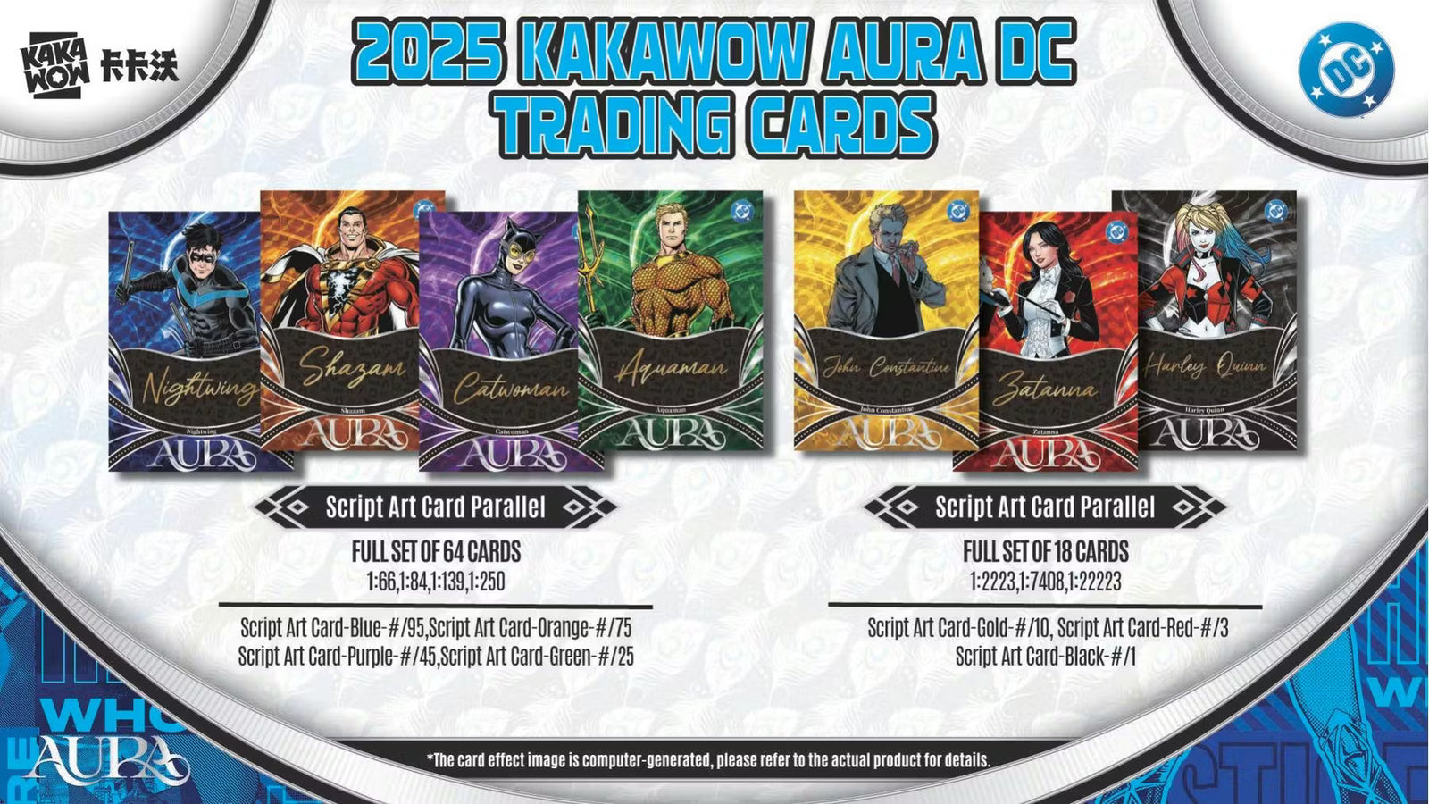 DC Aura Kakawow 2025 Blaster Display Card Box