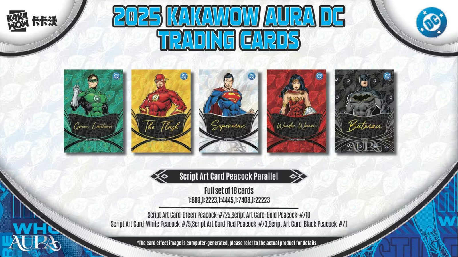 DC Aura Kakawow 2025 Display Card Box