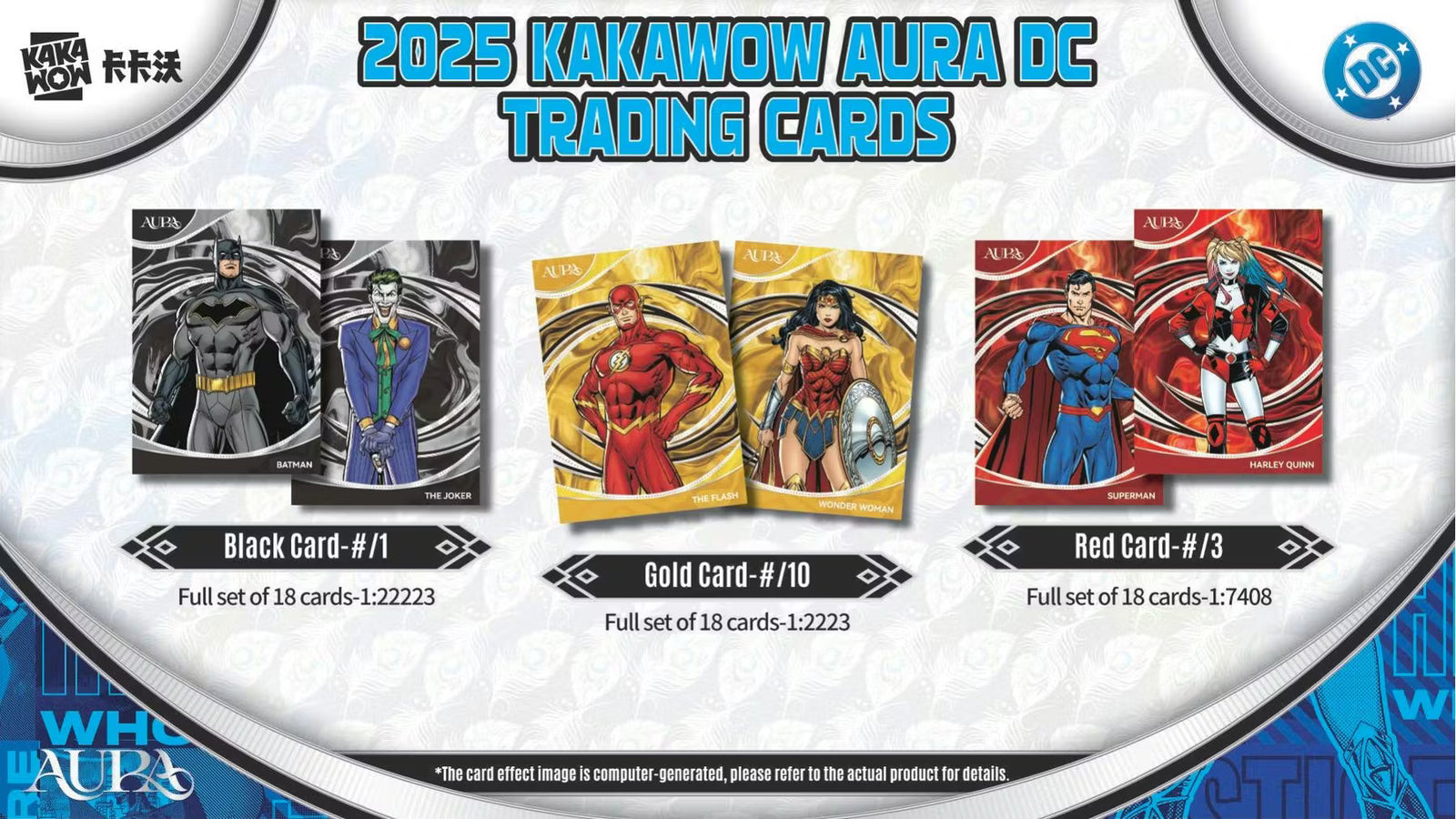 DC Aura Kakawow 2025 Blaster Display Card Box