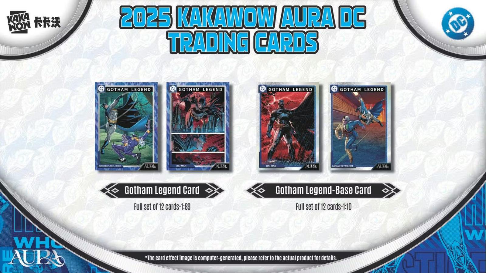DC Aura Kakawow 2025 Blaster Display Card Box