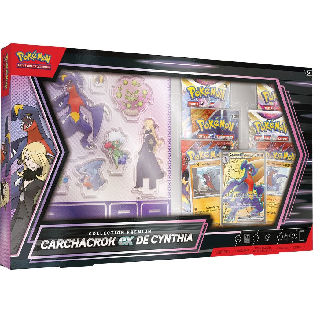 Pokémon - Coffret Premium Carchacrok Ex de Cynthia