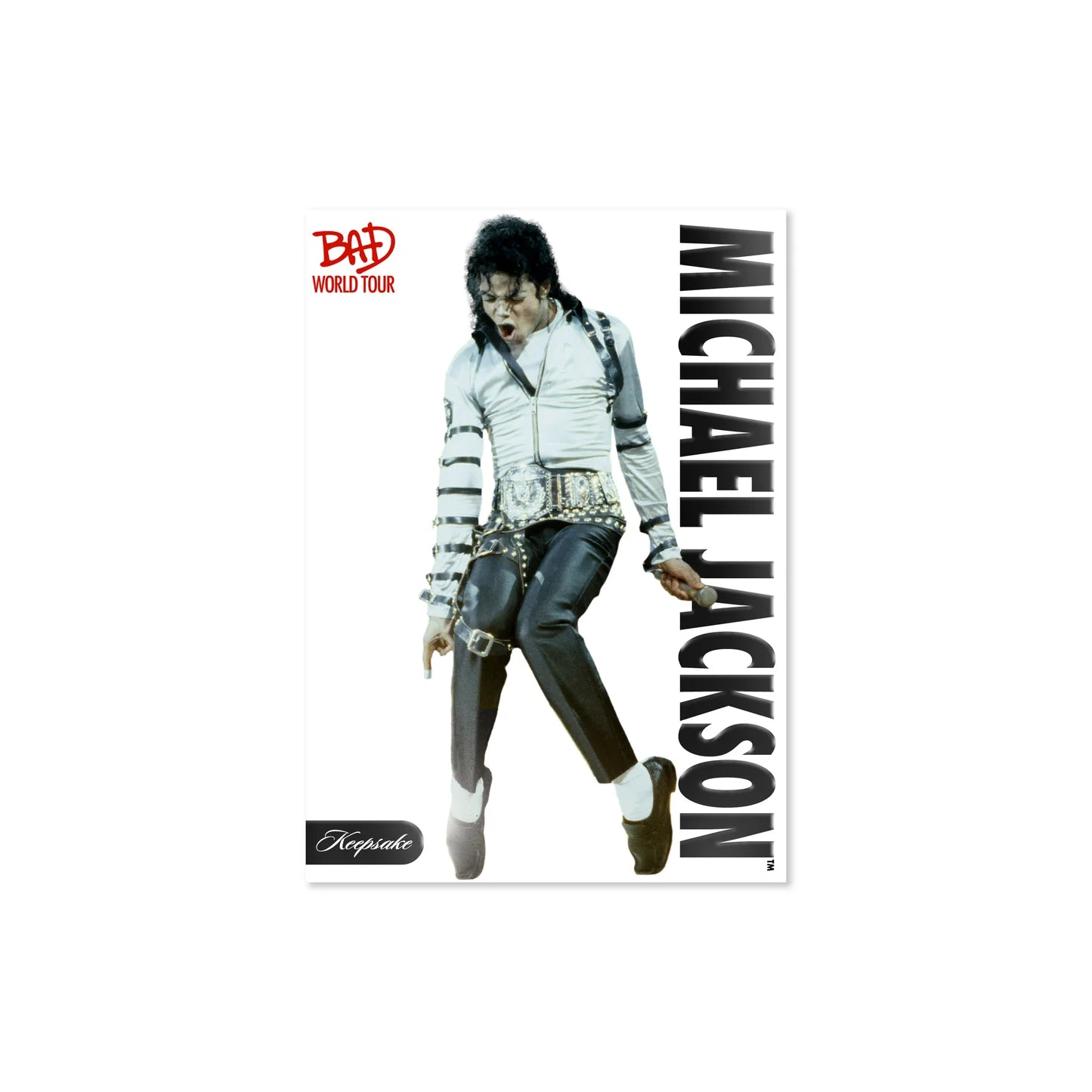 2025 Michael Jackson Bad World Tour Keepsake Premiere Edition Hobby Box
