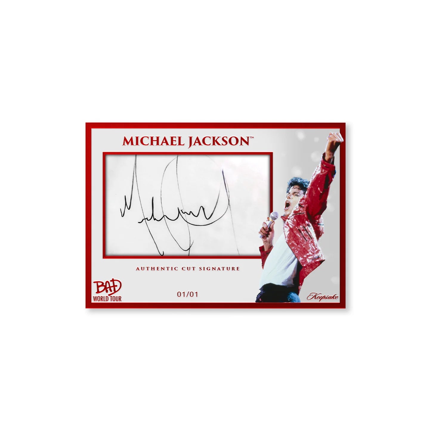 2025 Michael Jackson Bad World Tour Keepsake Premiere Breaker Edition