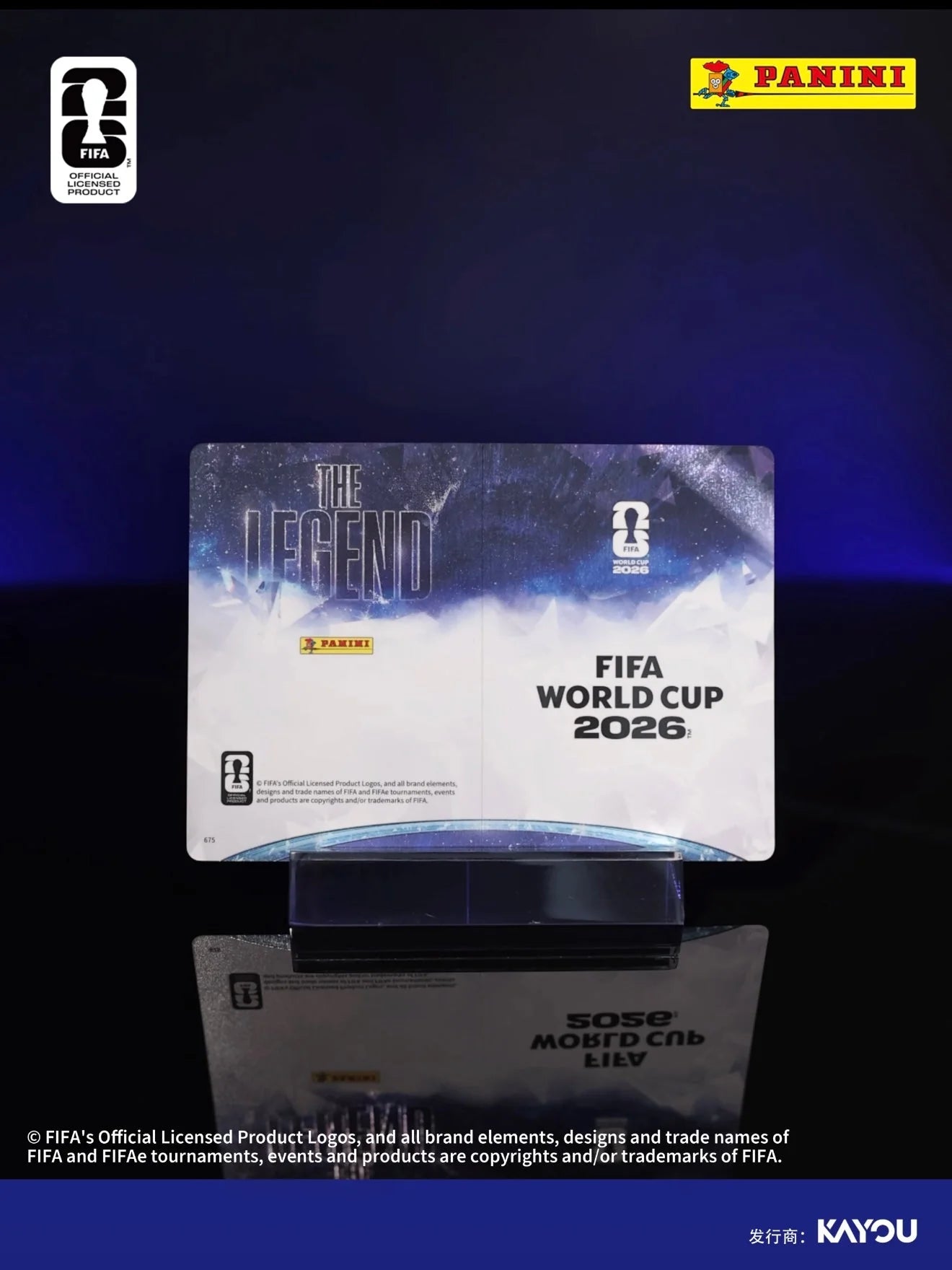 2026 Panini Kayou FIFA World Cup Soccer Standard Edition Red Box (OFFICIAL TRADING CARDS)