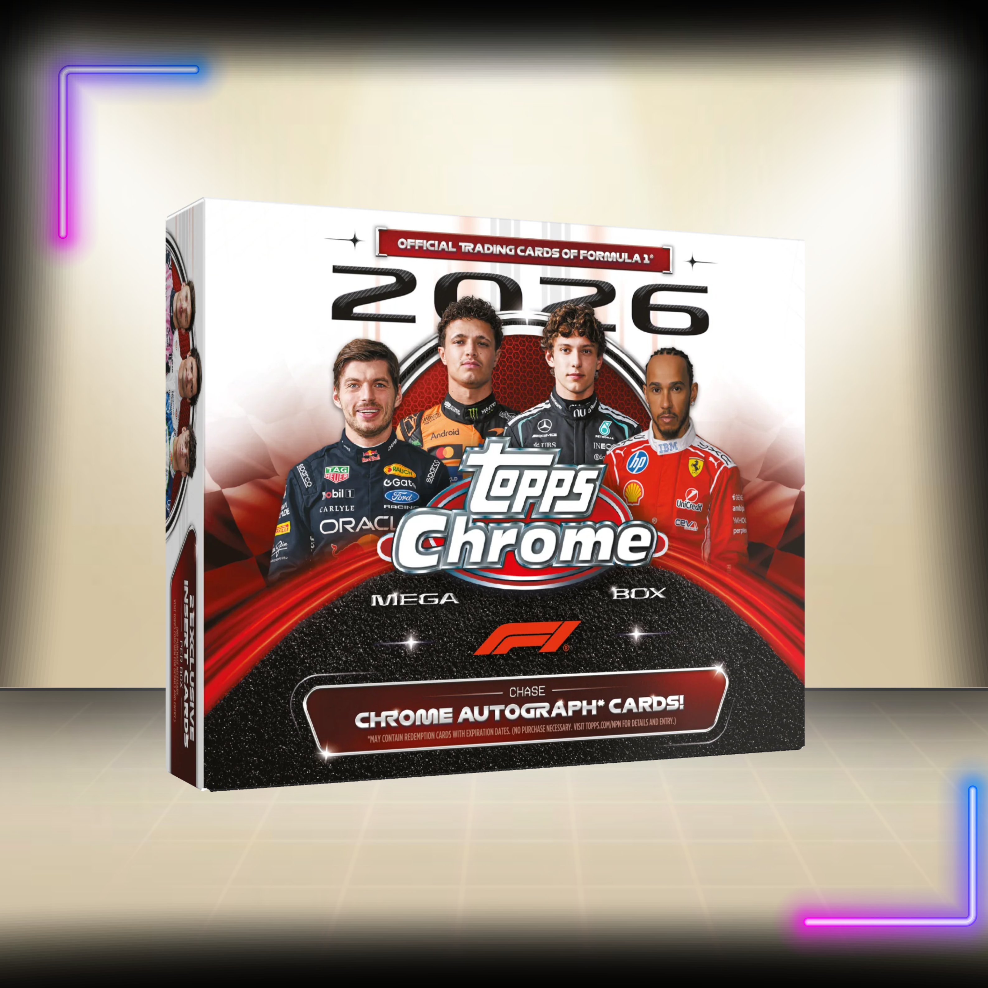 2026 Topps Chrome Formula 1 – Mega Box