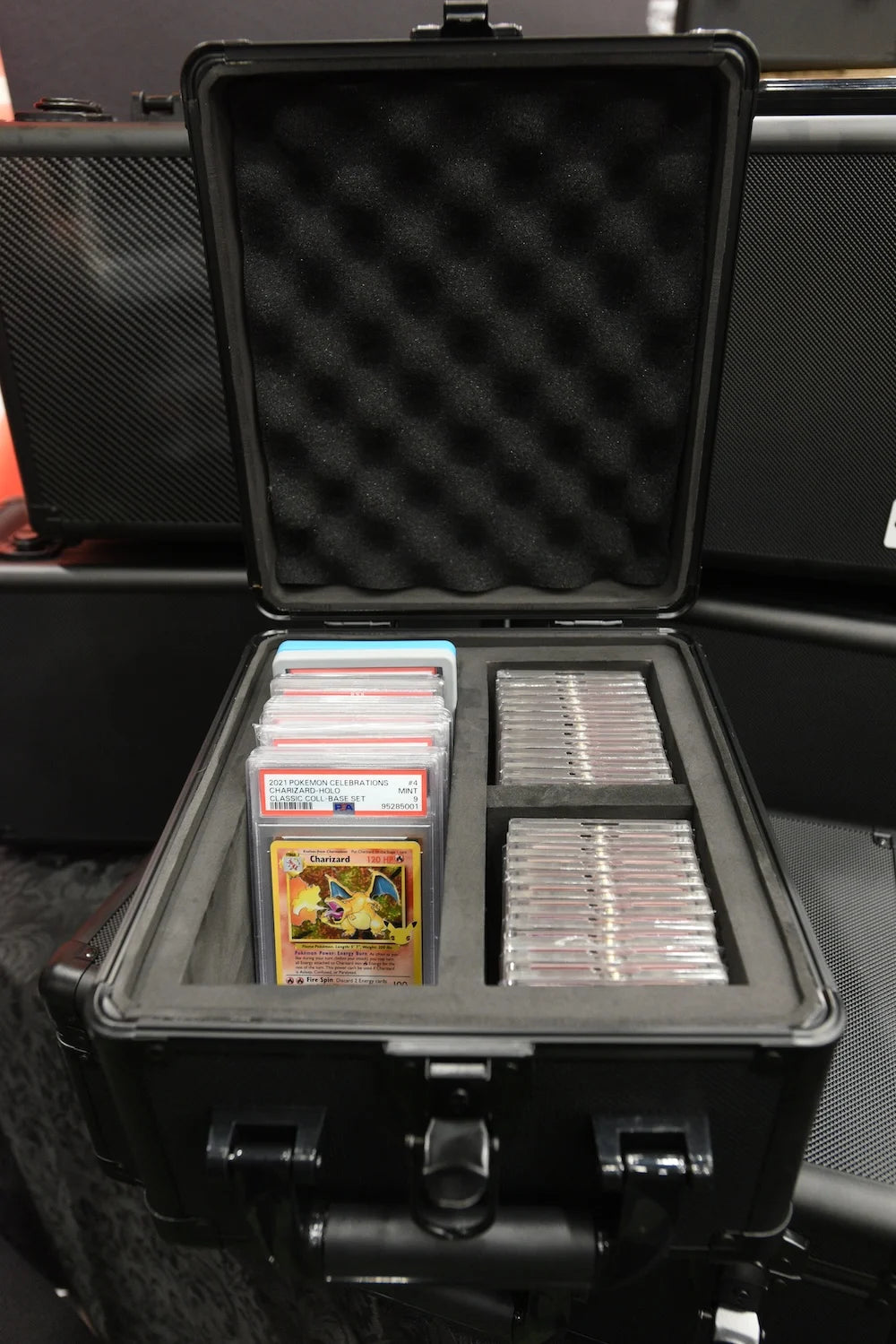 EVORETRO - Graded Card Mini Storage Box Black
