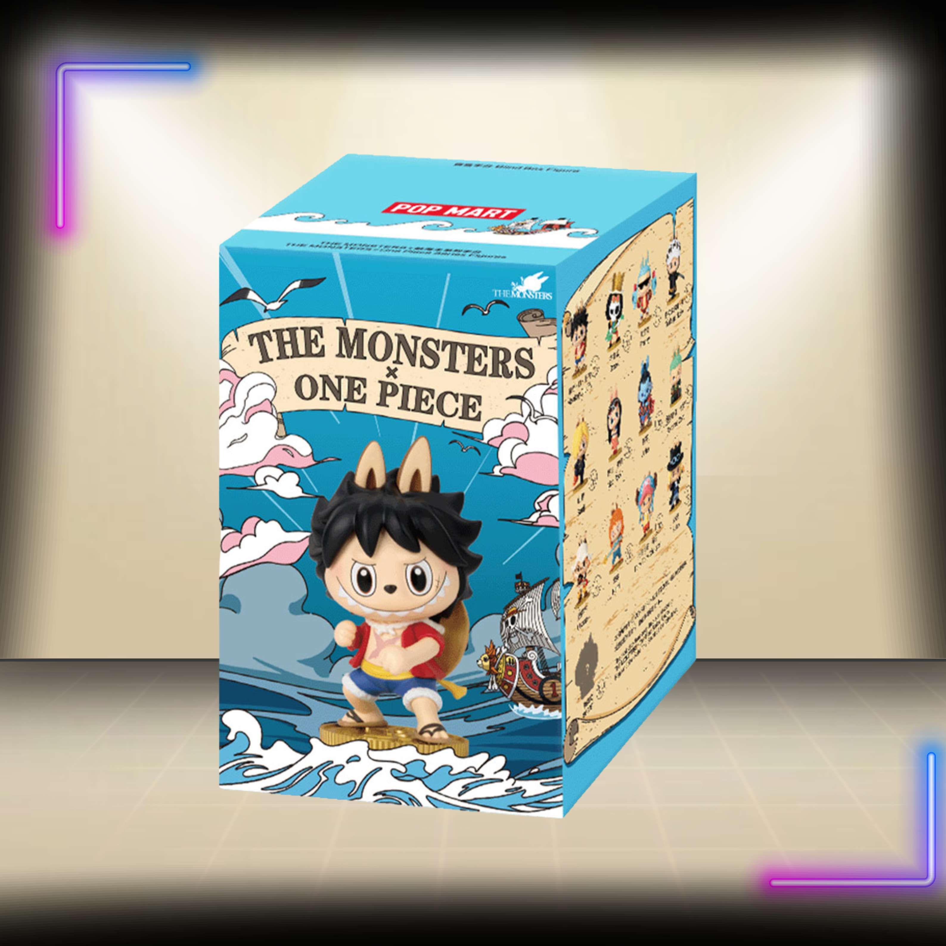 Pop Mart LABUBU THE MONSTERS × One Piece Series Figures