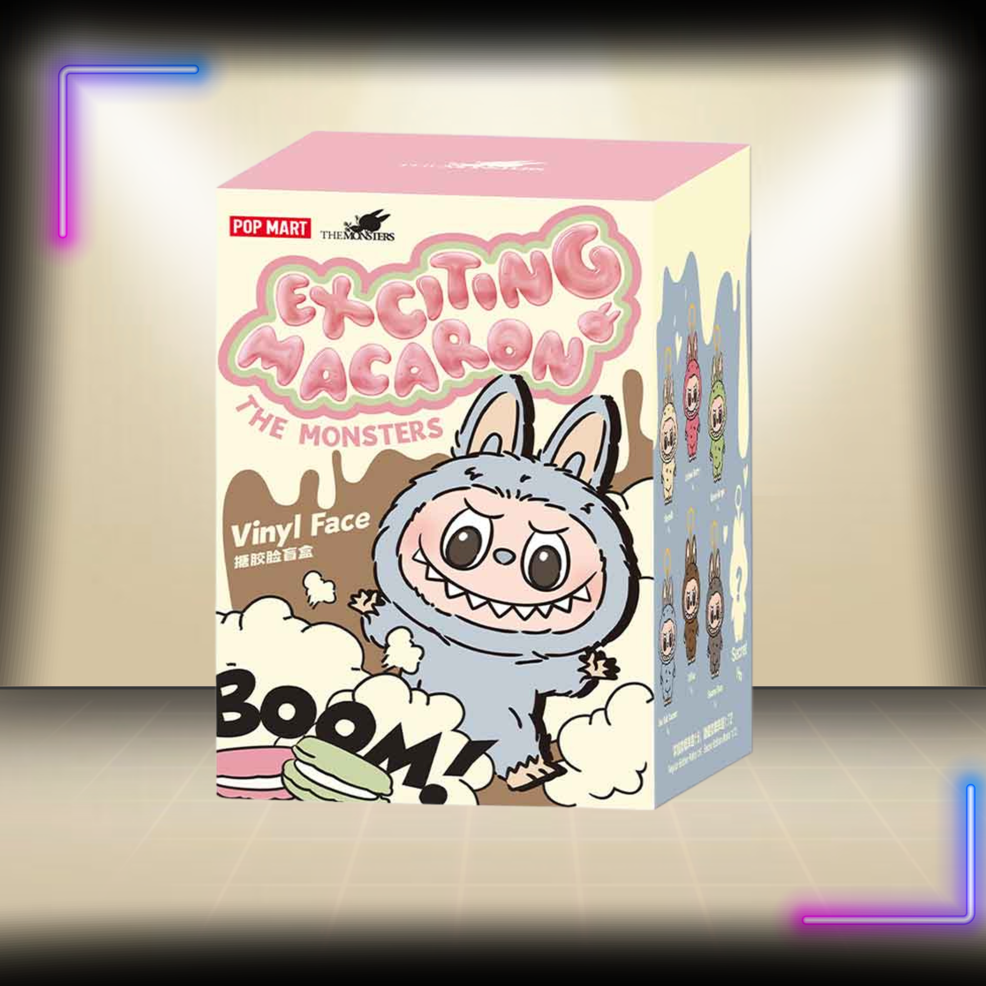 Pop Mart LABUBU THE MONSTERS - Exciting Macaron Vinyl Face Blind Box
