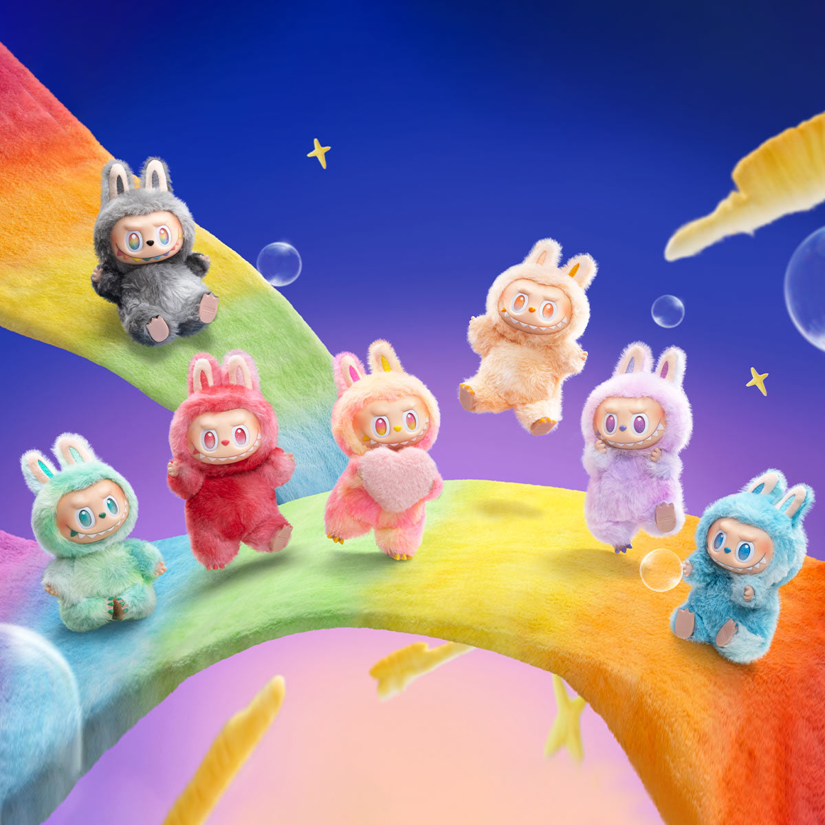 Pop Mart LABUBU THE MONSTERS Big into Energy Series-Vinyl Plush Pendant Blind Box