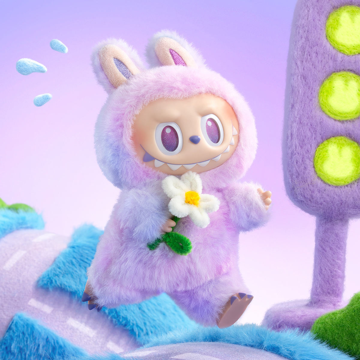 Pop Mart LABUBU THE MONSTERS Big into Energy Series-Vinyl Plush Pendant Blind Box