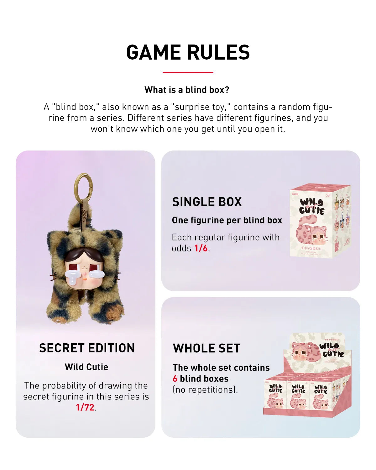 Pop Mart CRYBABY Wild but Cutie Series - Vinyl Plush Pendant Blind Box