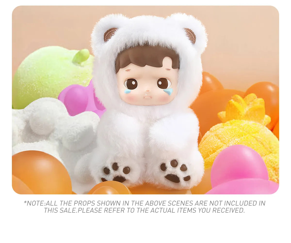 Pop Mart HACIPUPU Gummy Bear Series-Vinyl Plush Pendant Blind Box