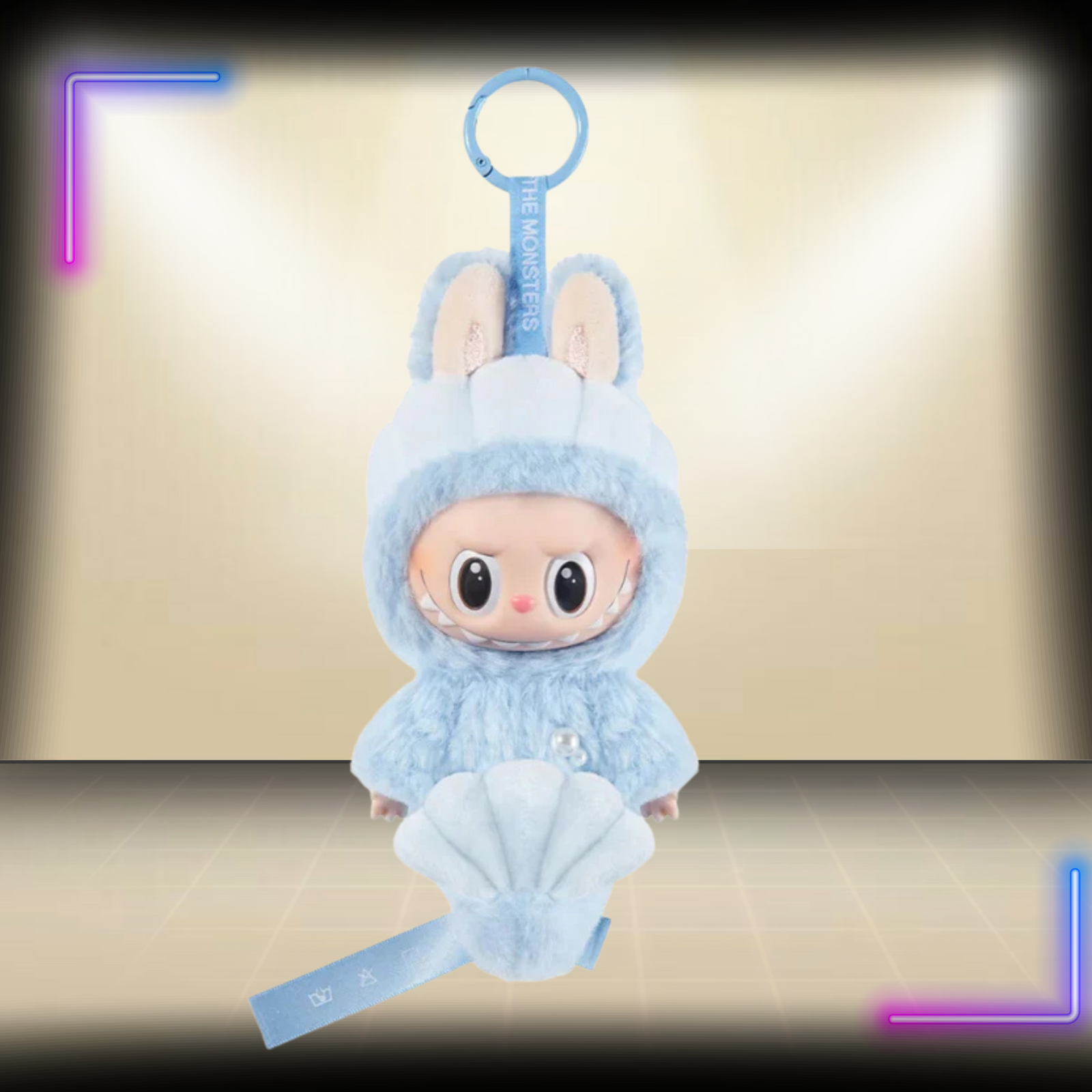 Pop Mart LABUBU HIDE AND SEEK IN SINGAPORE SERIES-Vinyl Plush Doll Pendant