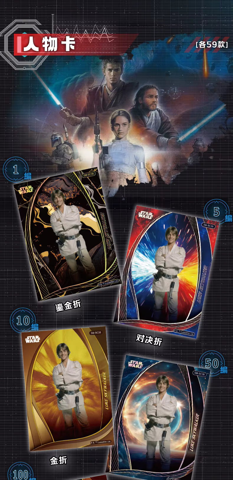 2025 Cardfun Star Wars Power the Force Hobby