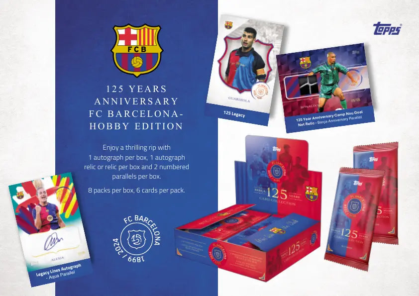 Topps FC Barcelona 125th Anniversary