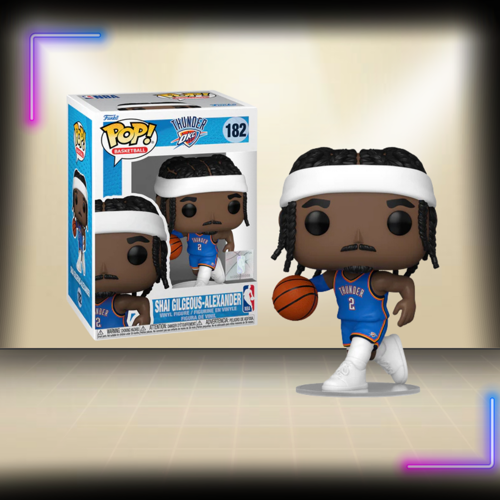FUNKO POP NBA- Shai Gilgeous Alexander 182 - Shaks collectibles 