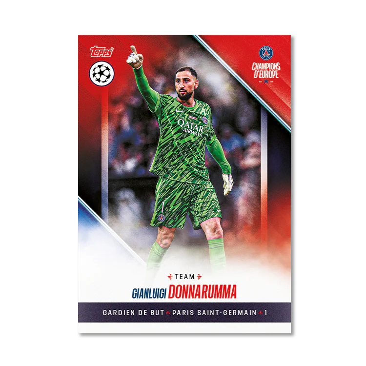 Topps Paris Saint-Germain: European Champions 2025