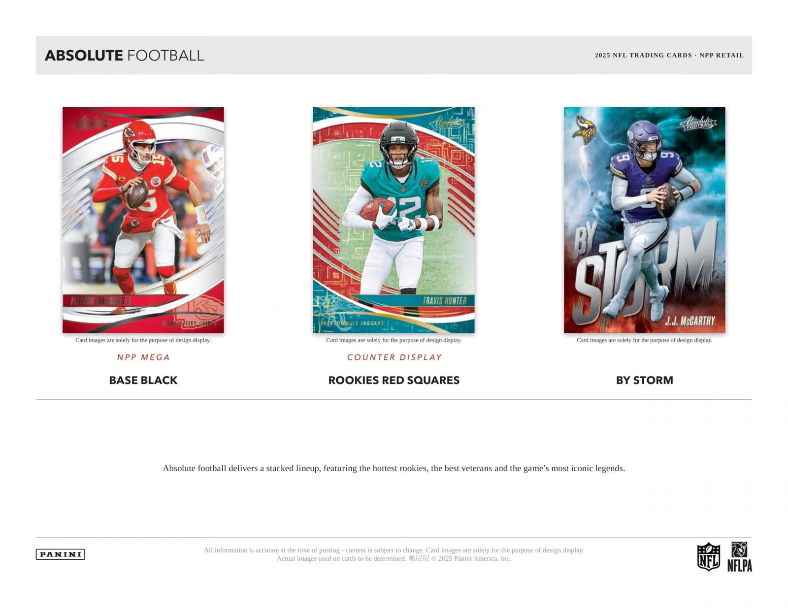 2025 Panini Absolute Football Blaster Box