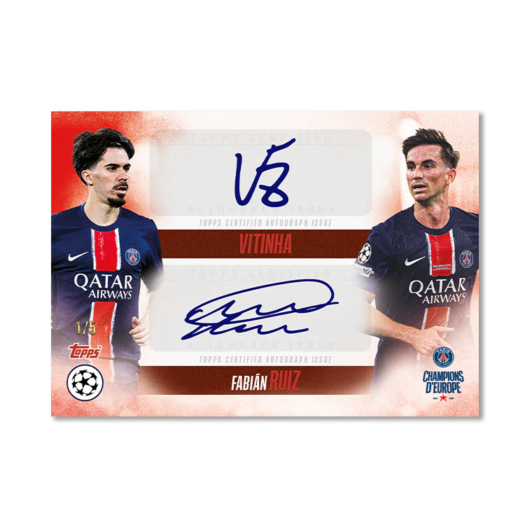 Topps Paris Saint-Germain: European Champions 2025