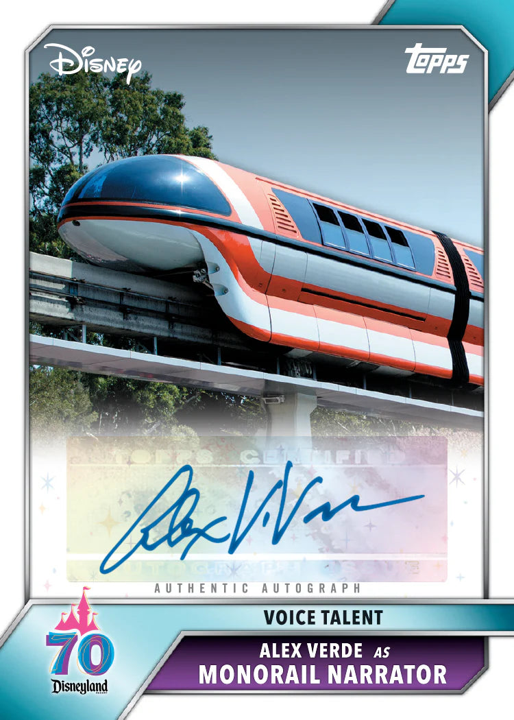 2025 Topps Disneyland 70th Anniversary - Hobby Box