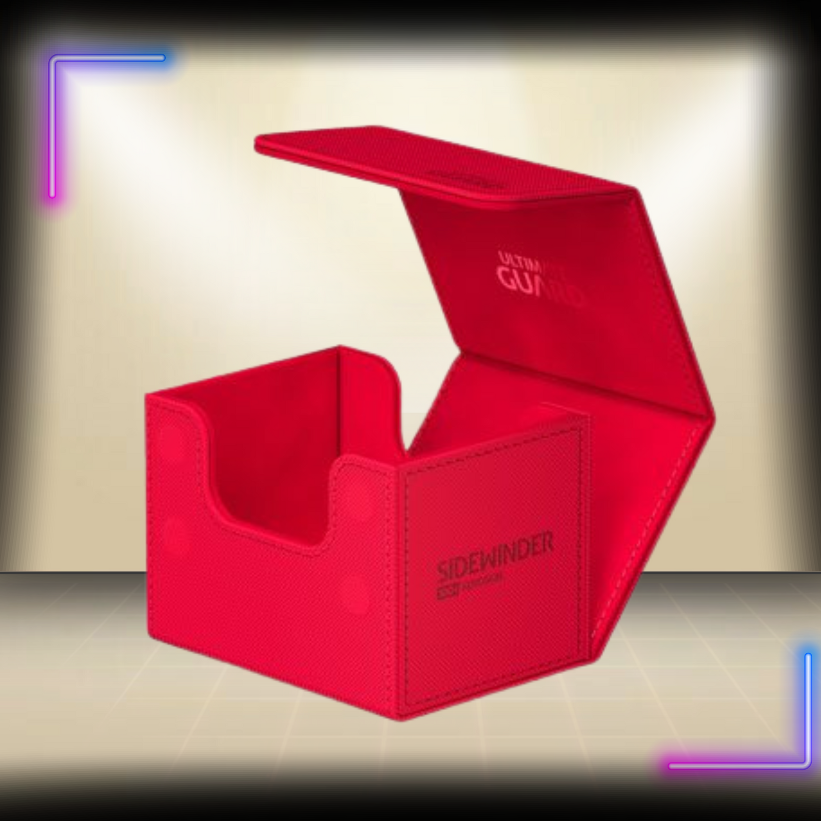 Ultimate Guard Sidewinder 100+ XenoSkin Monocolor Red