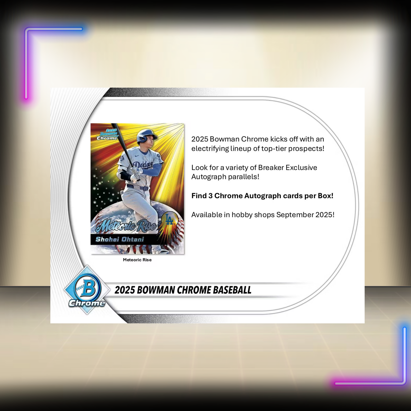 2025 Bowman Chrome Baseball Breaker Delight Box