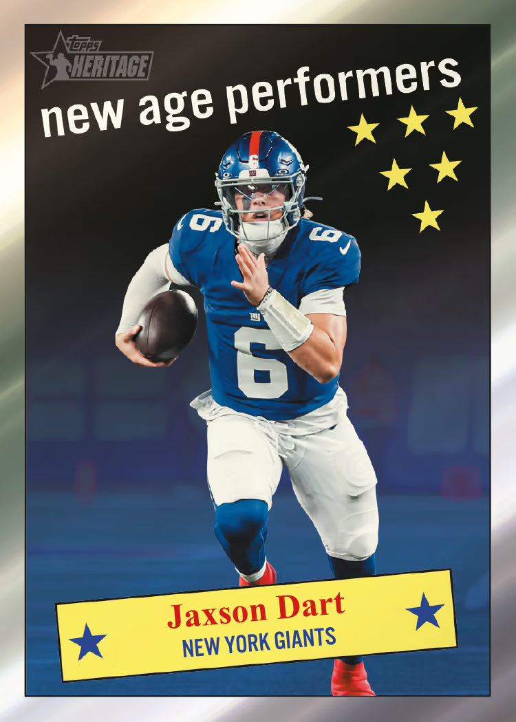 2026 Topps Heritage Football – Mega Box NFL