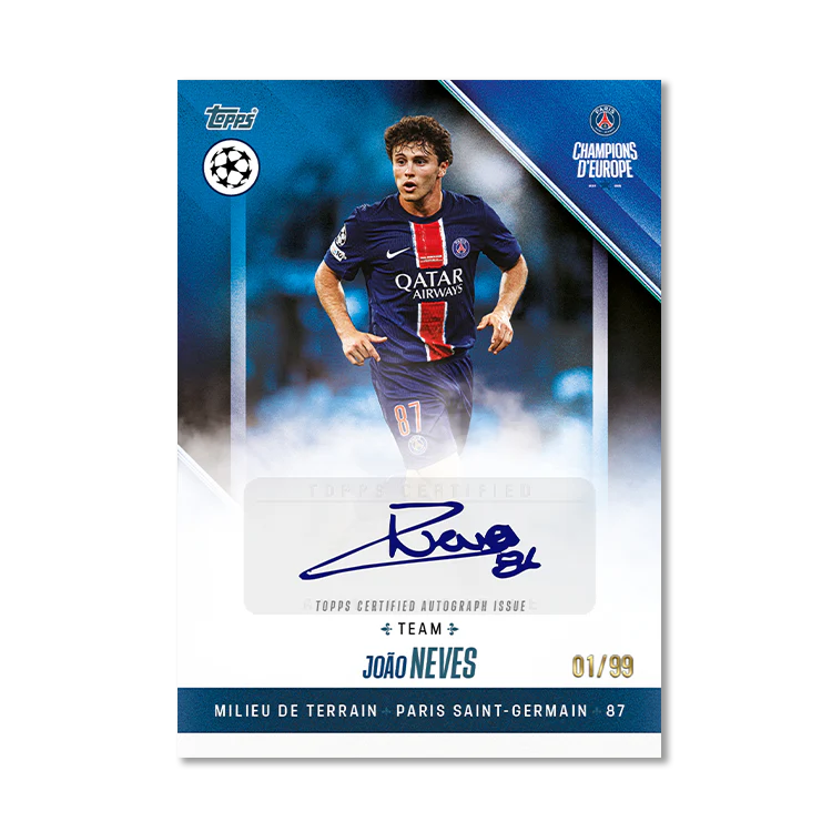 Topps Paris Saint-Germain: European Champions 2025