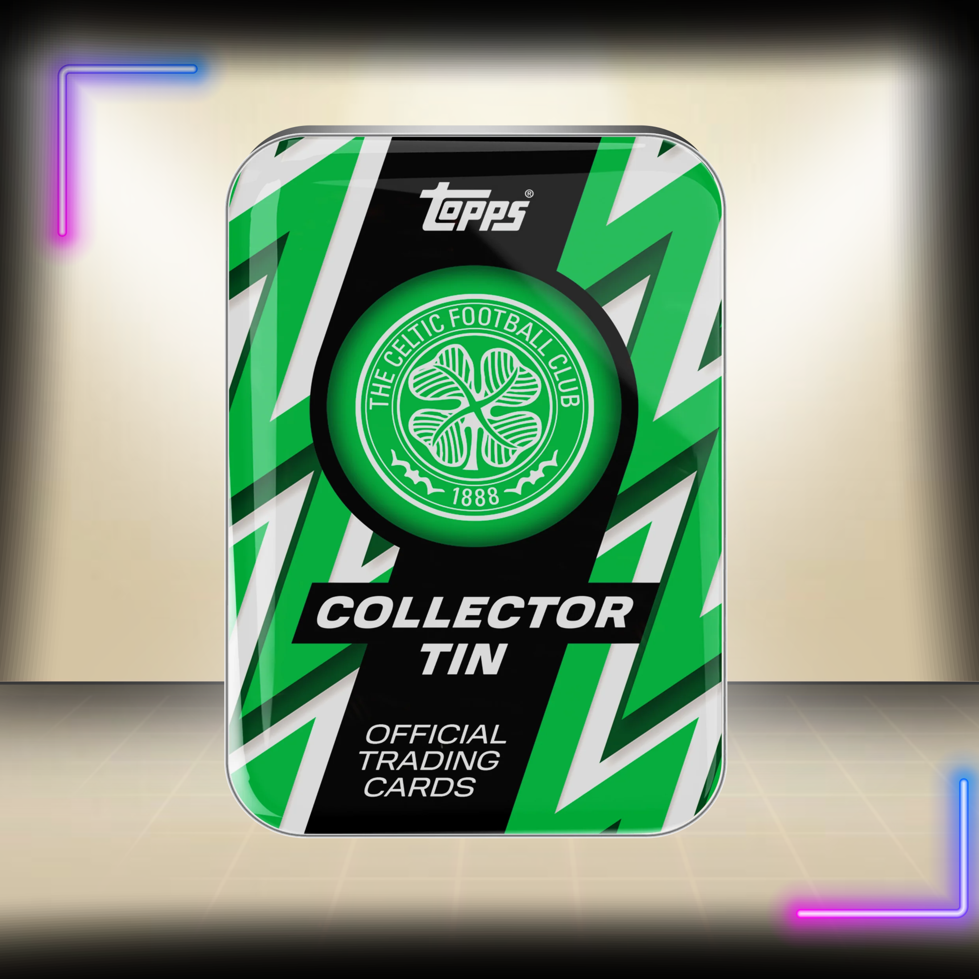 2025/26 Topps Celtic FC Collector Tin