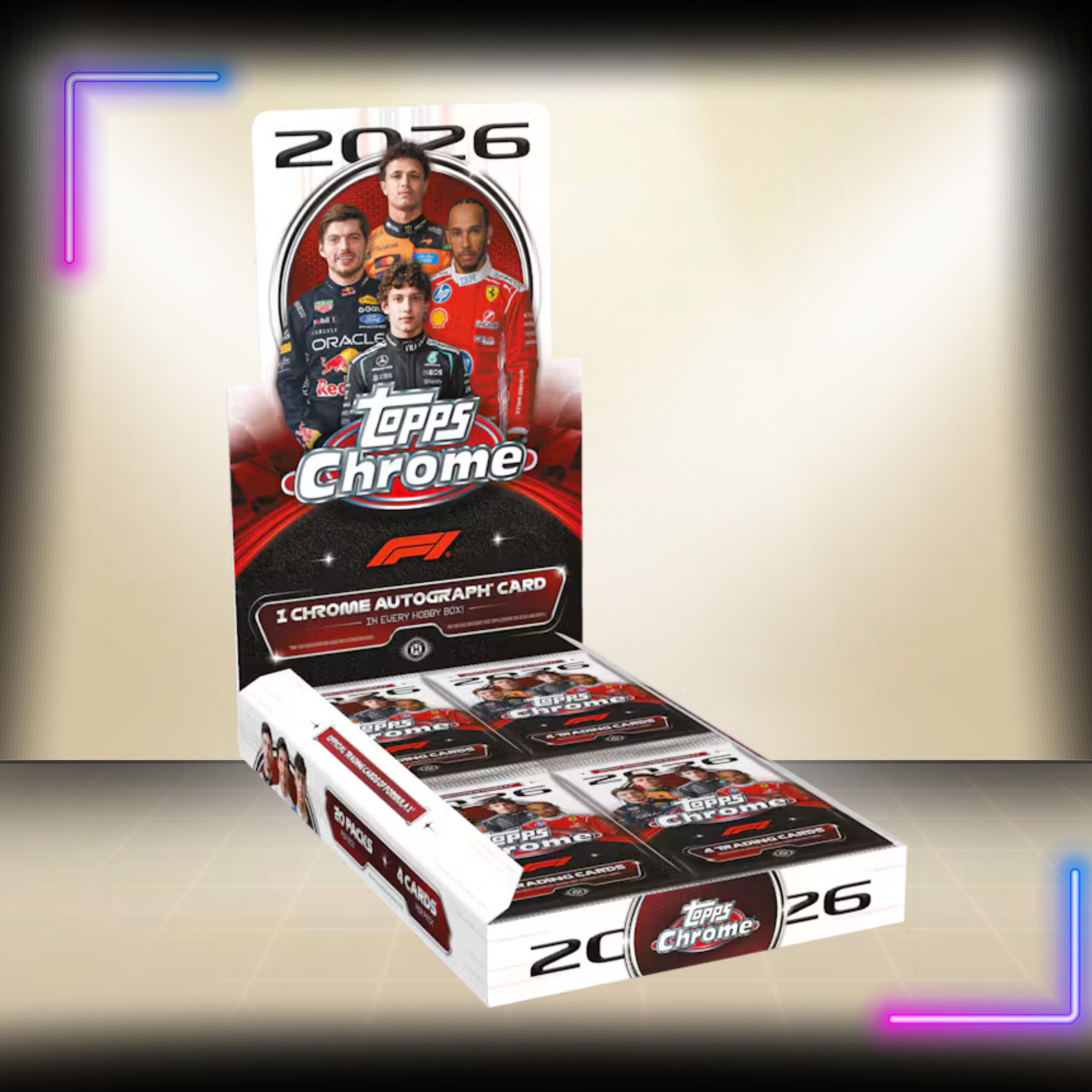 2026 Topps Chrome Formula 1 – Hobby Box