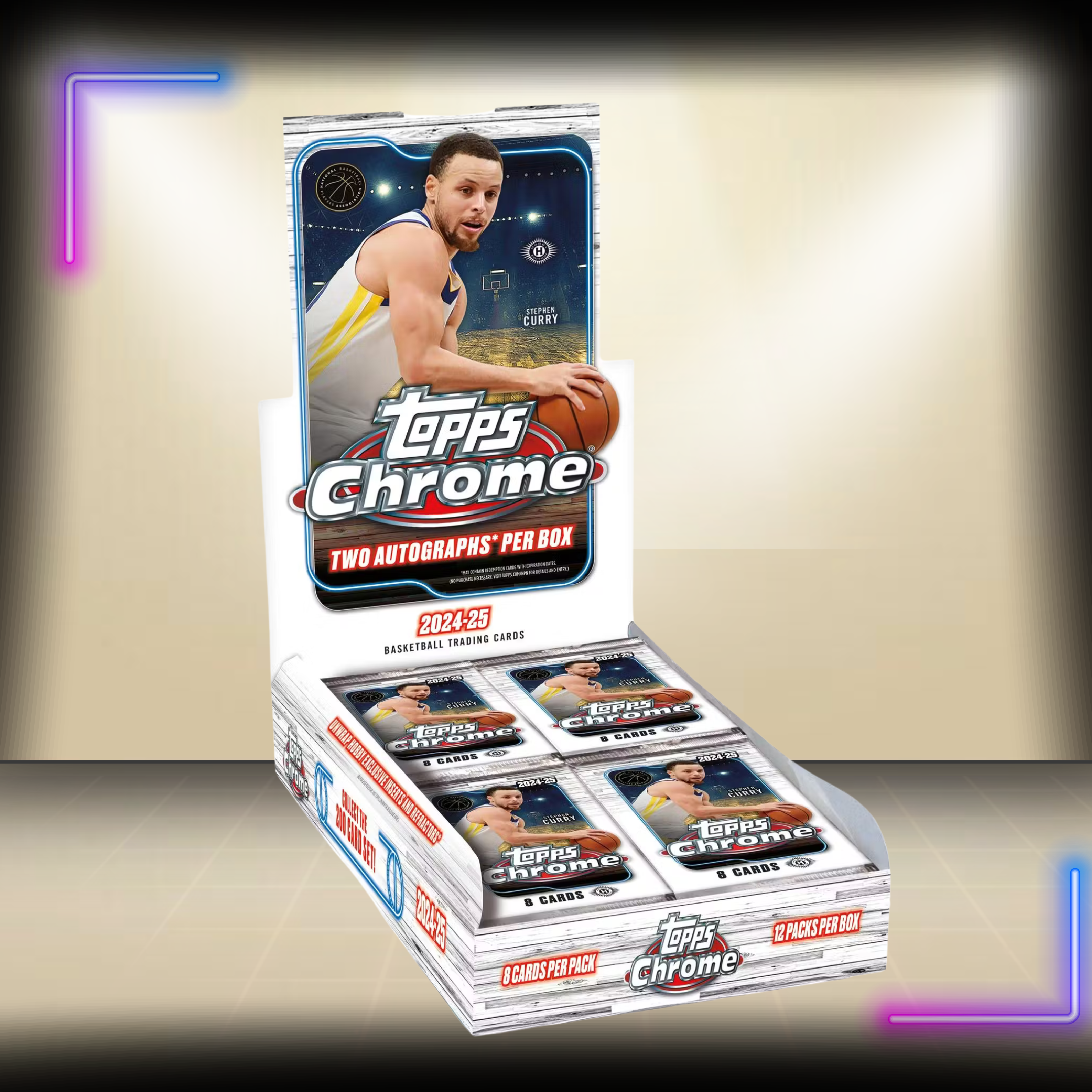 2024/25 Topps Chrome Basketball Hobby Box