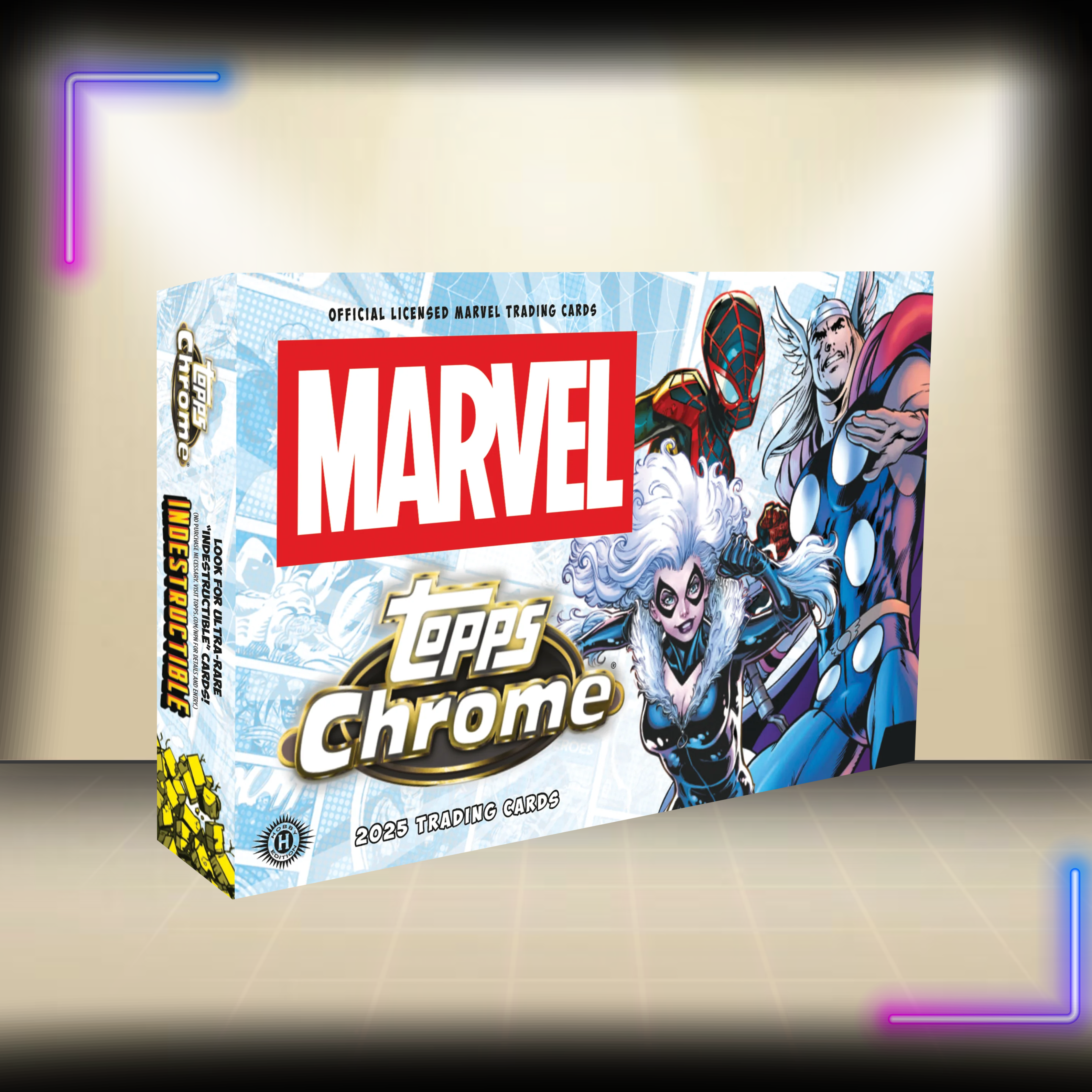 2025 Topps Marvel Comics Chrome - Hobby Box