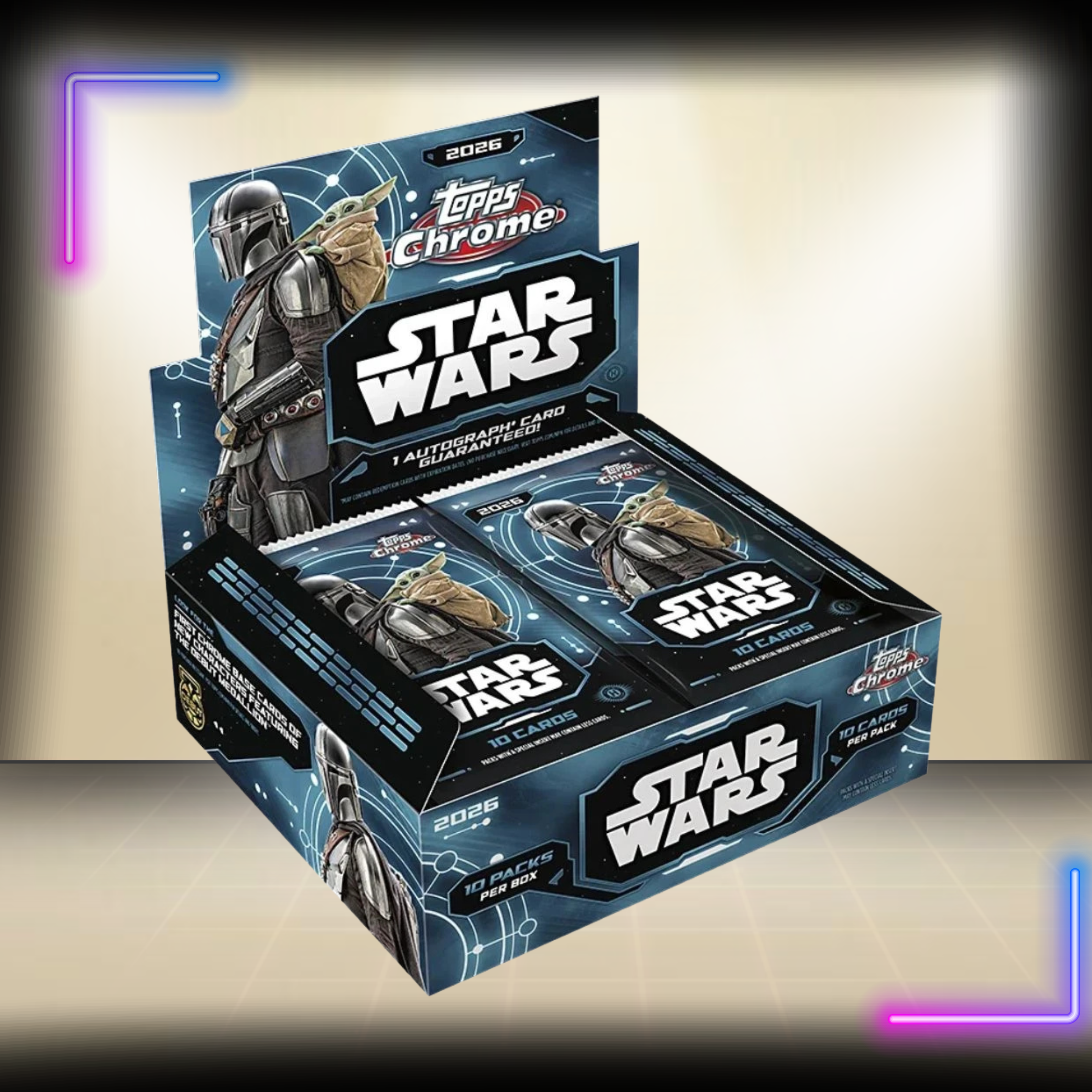 2026 Topps Chrome Star Wars – Hobby Box