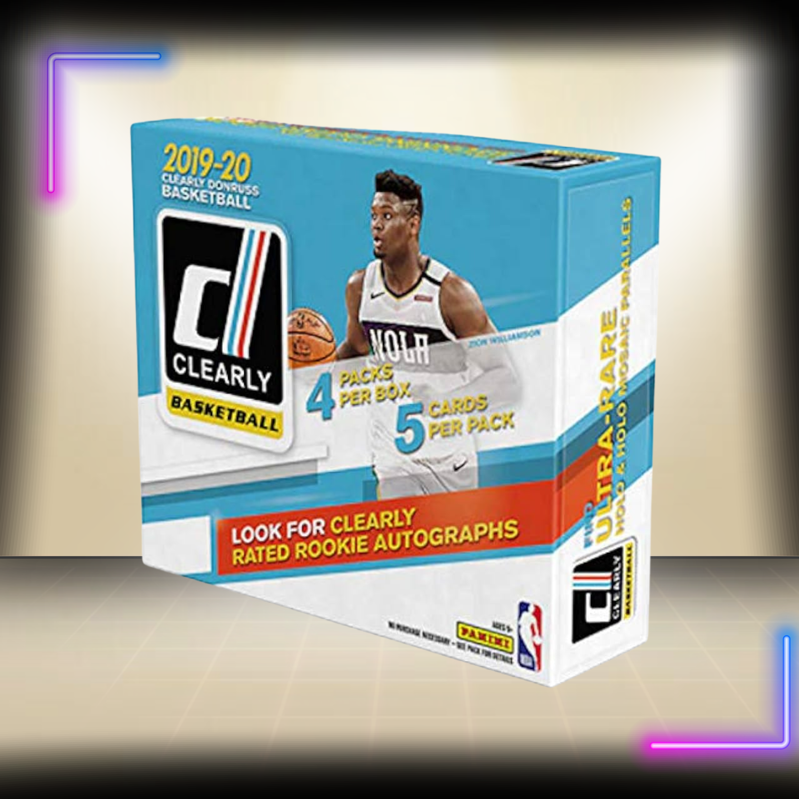 2019/20 Panini Clearly Donruss Basketball Hobby Box