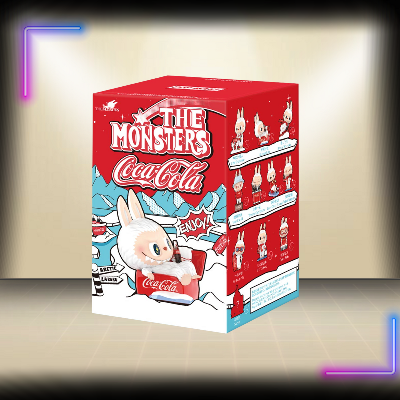 Pop Mart LABUBU THE MONSTERS COCA-COLA Series Figures