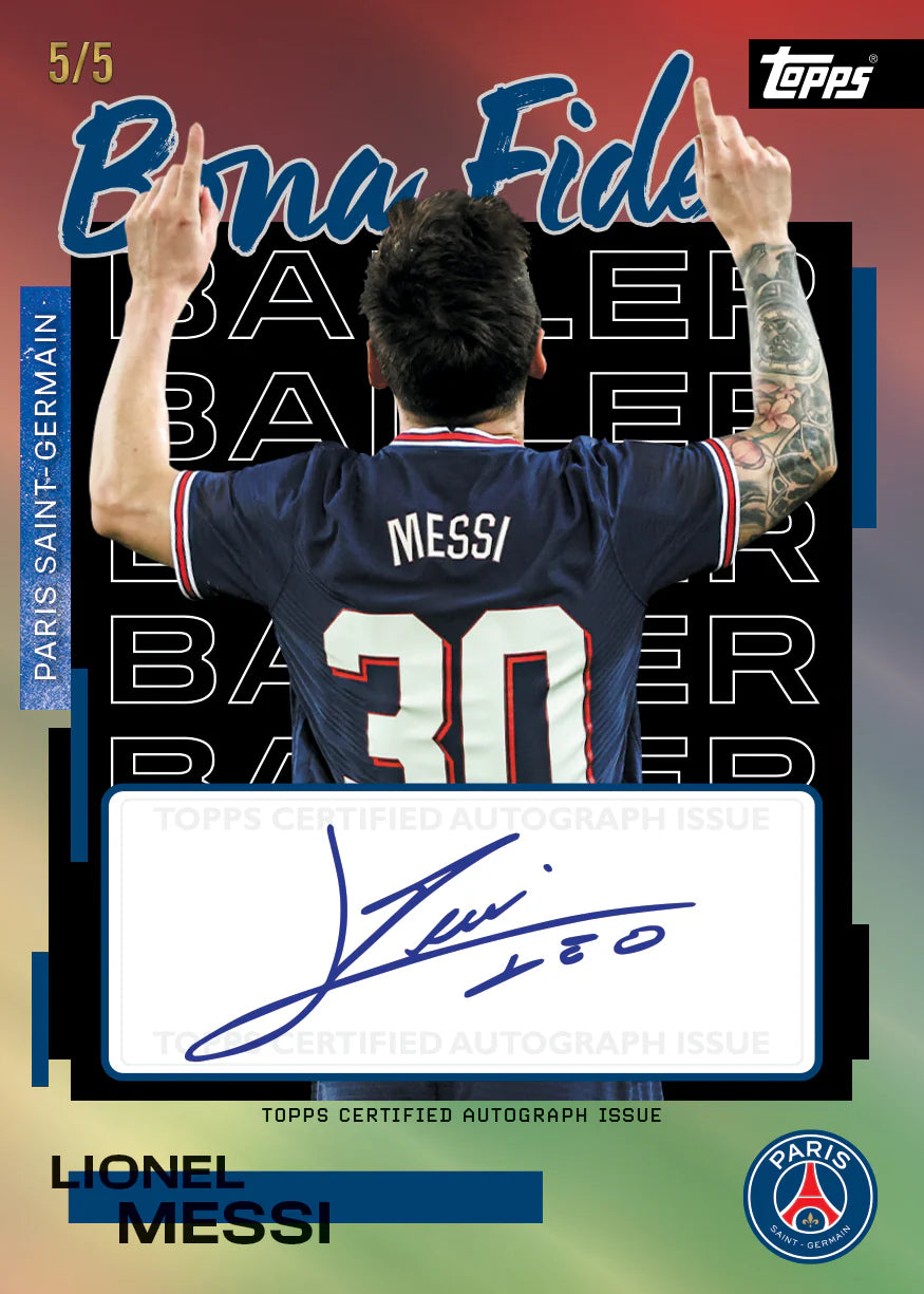 Topps Paris Saint-Germain 2025/26 Team Set
